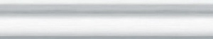 фото Плинтус потолочный зкструзионный Лагом 2V Белый (20*25*2000 мм)