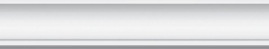 фото Плинтус потолочный экструзионный Формат 03012Е Белый (17*24*2000 мм)