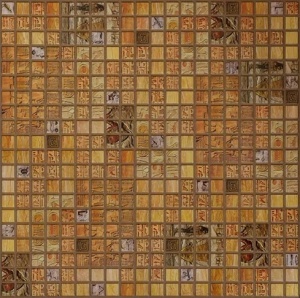 фото Панель самоклеющаяся Грейс мозаика Александрия ПВХ (480*480*4 мм)