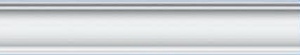 фото Плинтус потолочный экструзионный Формат 06011Е Белый (30*50*2000 мм)